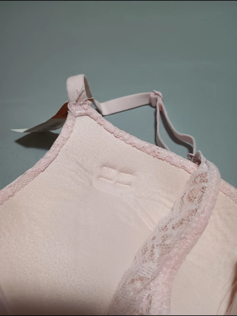 No Boundaries Women's Pink Allover Lace Push Up Bra